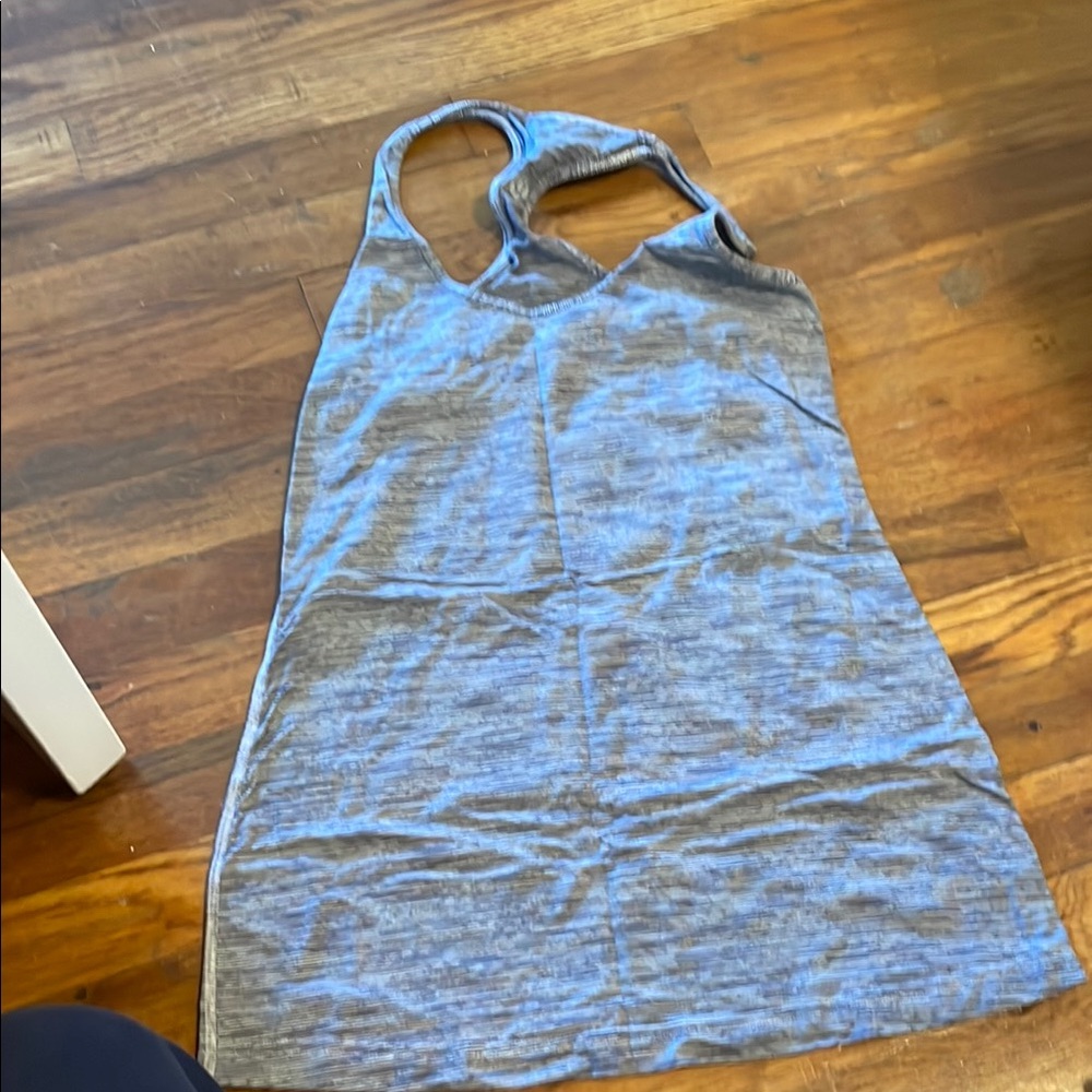 Blue Athletic Tank Top